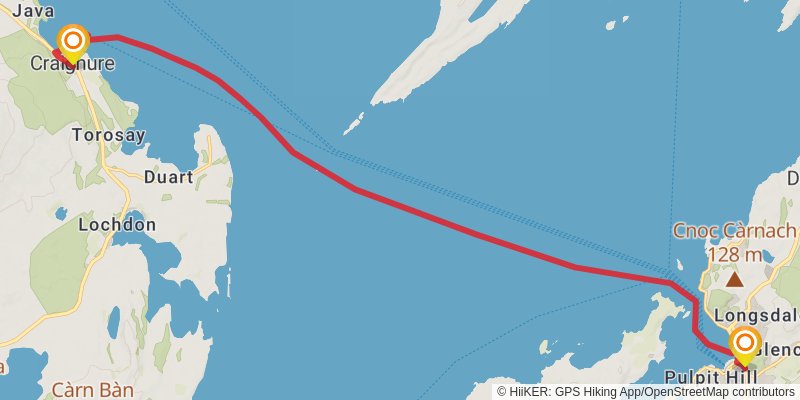 Slí Cholmcille stage 31 Map