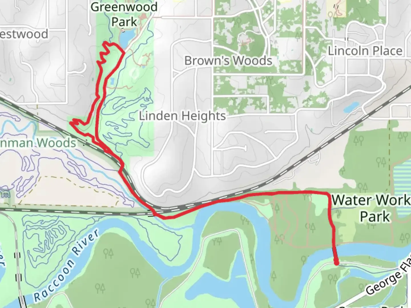 An image depicting the trail Bill Riley Loop Trail and its surrounding area.