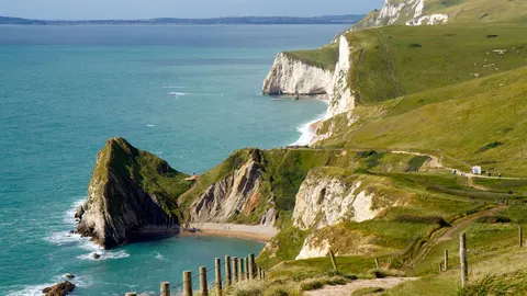 An image depicting the trail England Coast Paths - Southwest S and its surrounding area.
