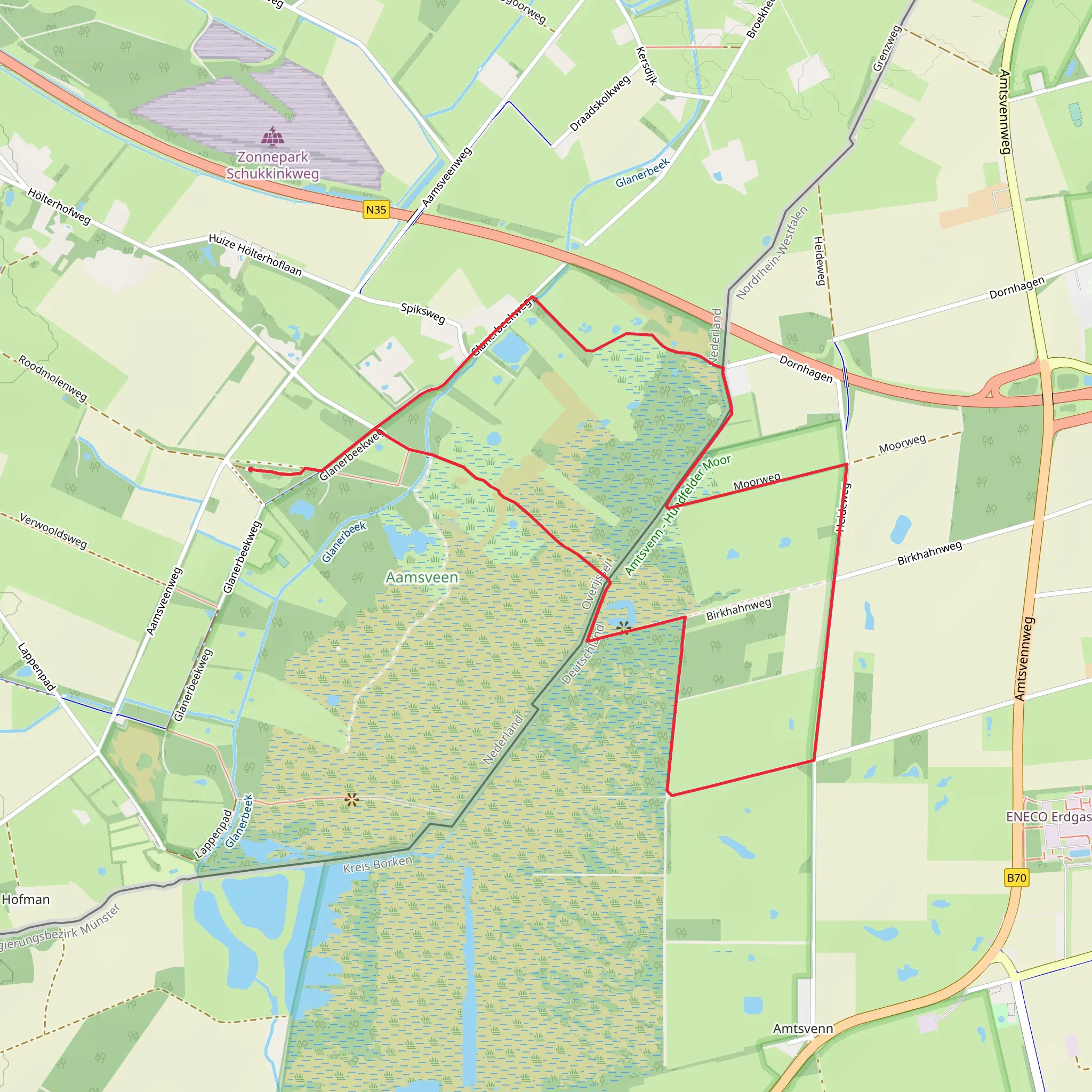 Bloemer Loop mobile static map