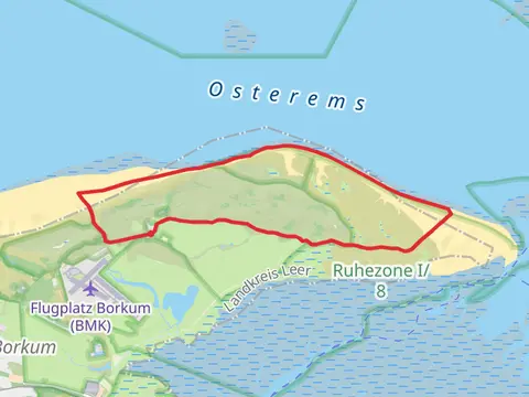 Deich - und Salzwiesenweg and NW Route 5 and 6