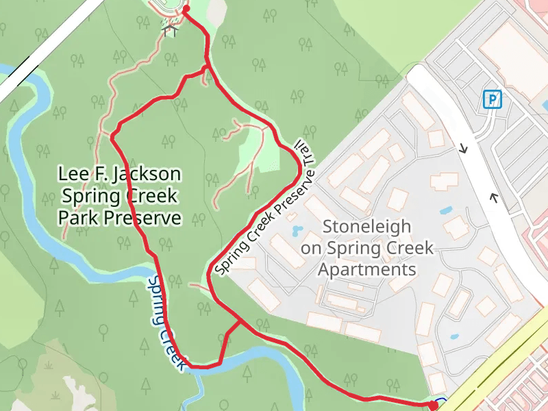 Spring Creek Forest and Preserve Loop Trail
