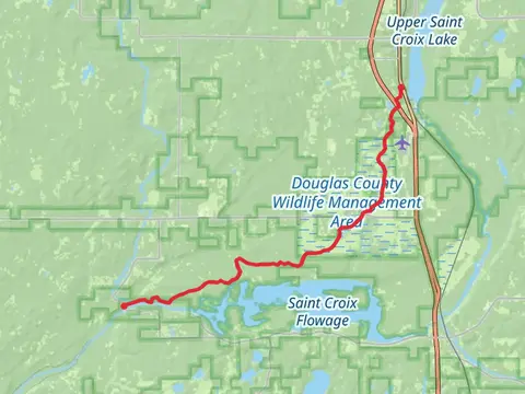 North Country Trail from South Mail Road