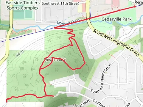 Springwater Trail and Corridor and Jenne Butte Trail Loop