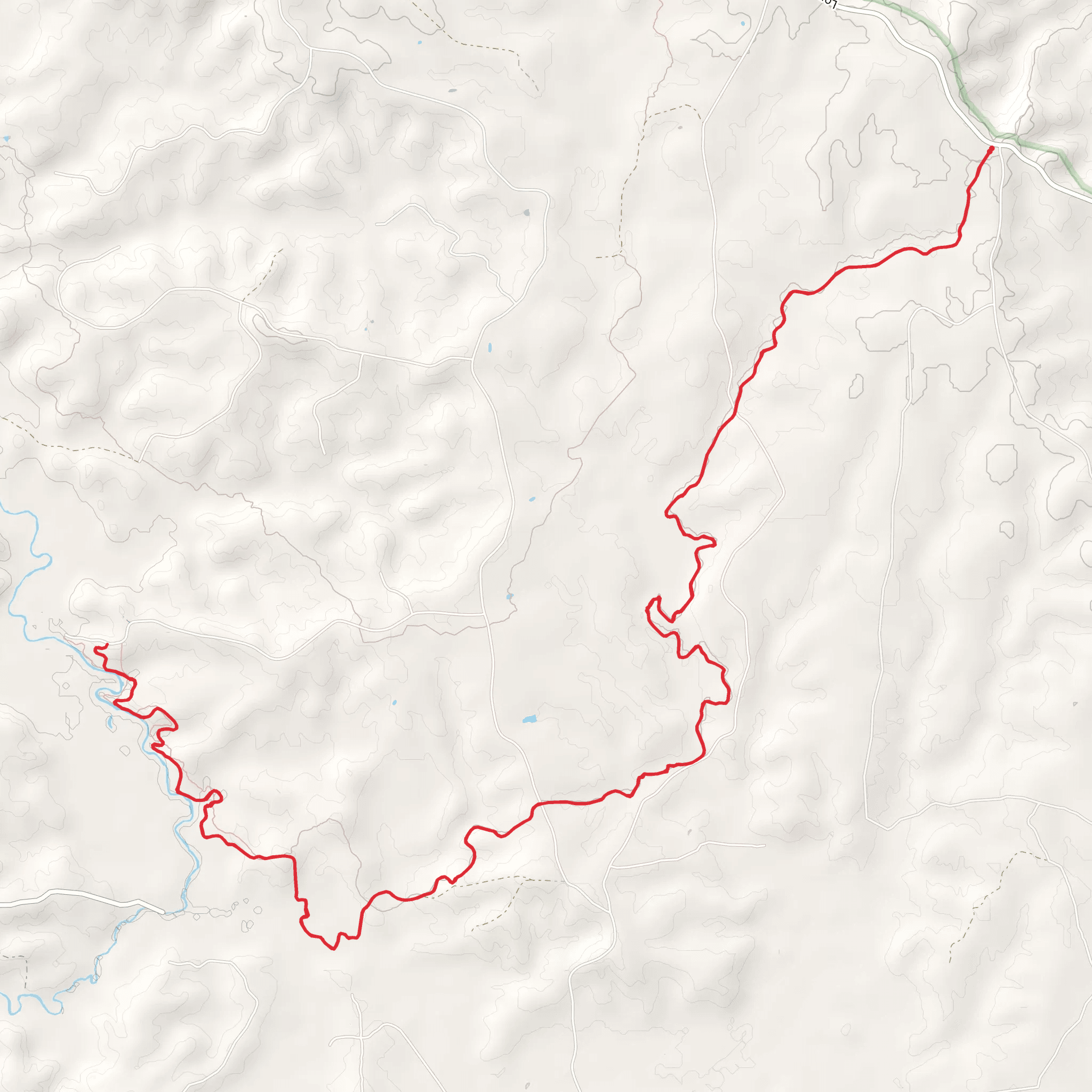 Caroline Dormon Trail mobile static map