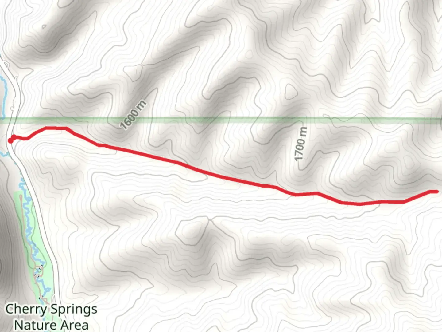 An image depicting the trail Kinney Creek Trail and its surrounding area.
