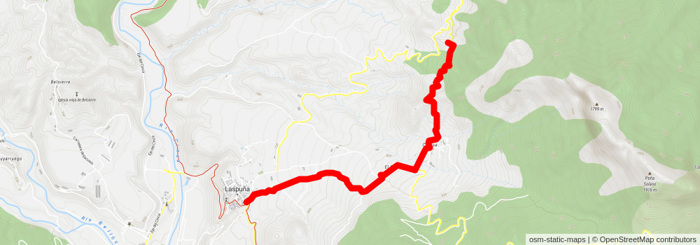 Tella - Hermitage of Fuensanta PR-HU 138 stage 2 Map