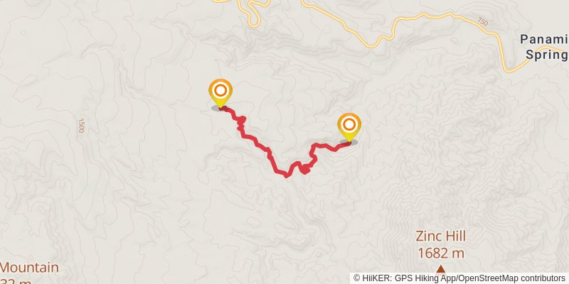 Lowest to Highest Route alt 2 Map