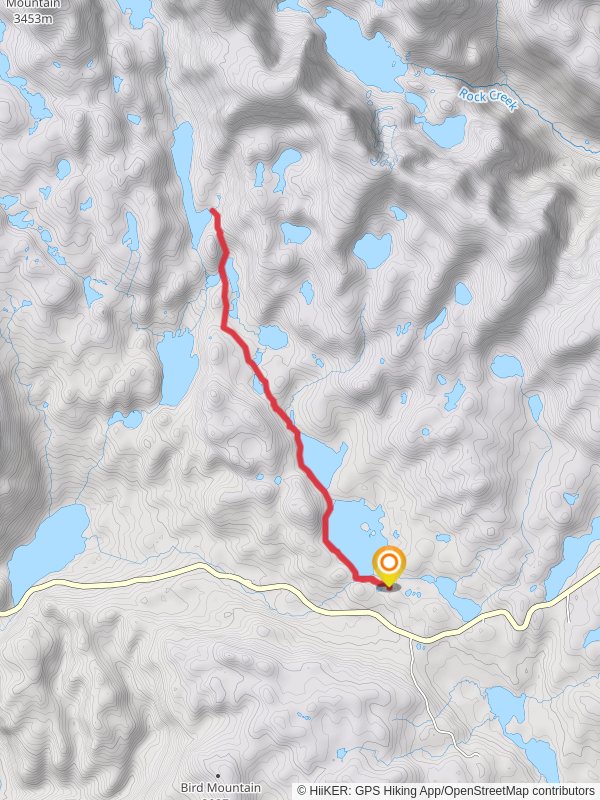 Becker Lake via Beartooth High Lakes Trail