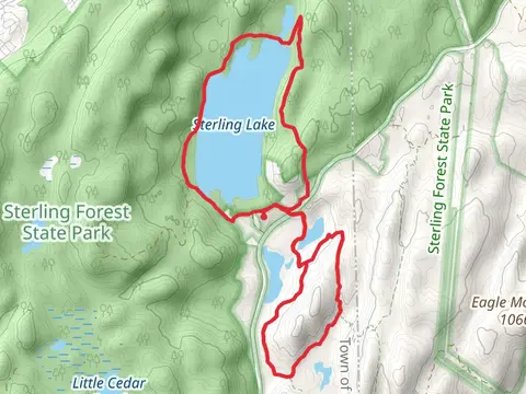 Sterling Lake Loop via McKeags Meadow Trail