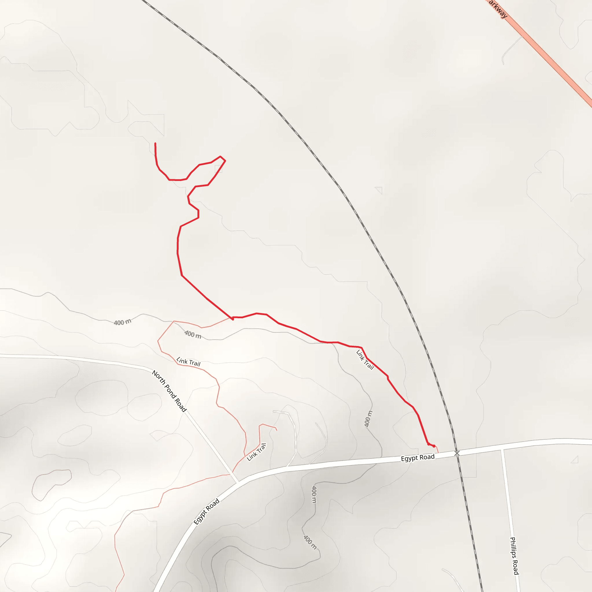 Alder Creek Road mobile static map