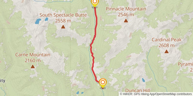 Entiat River Loop stage 2 Map