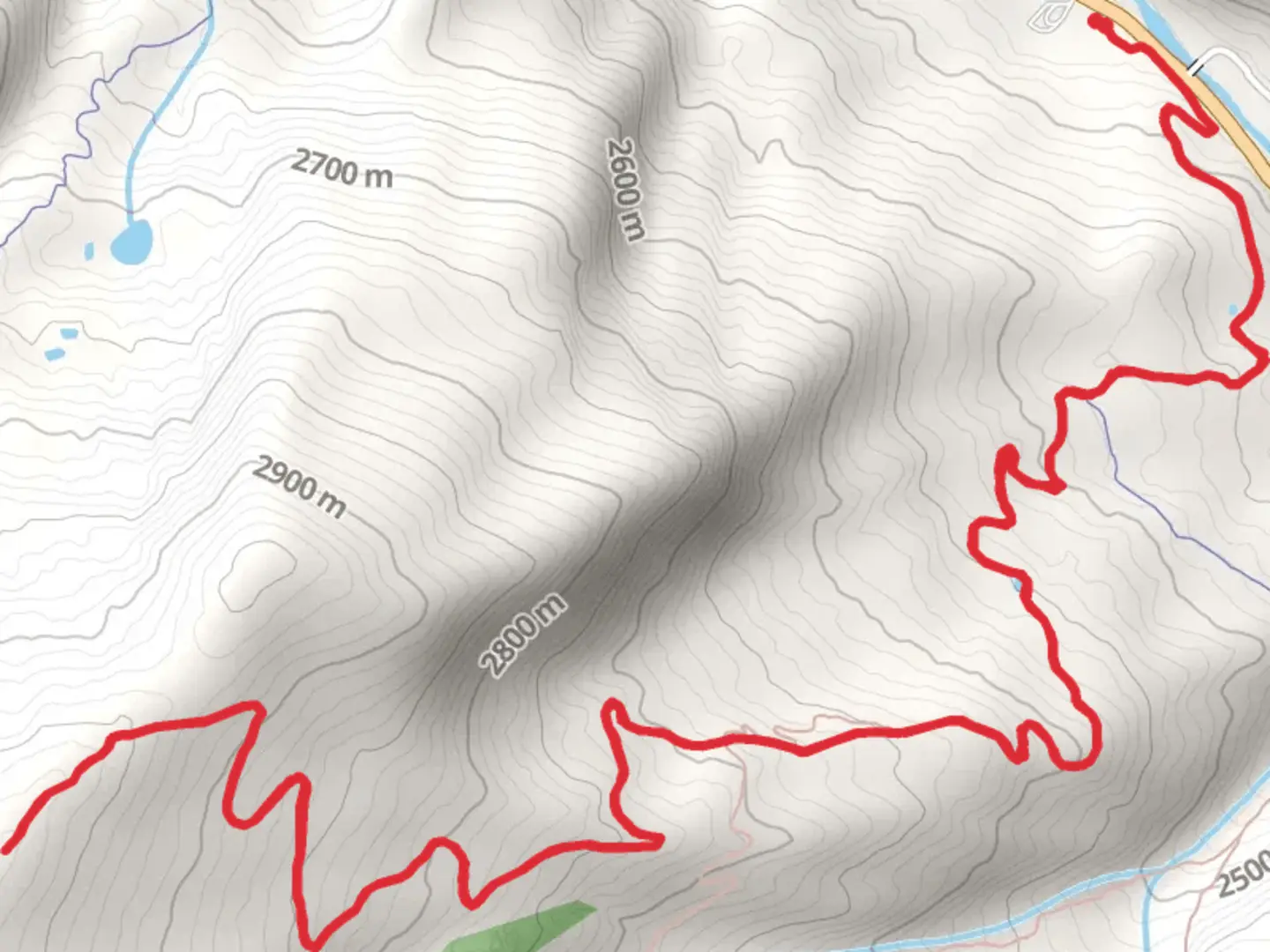 An image depicting the trail Line Shack and its surrounding area.