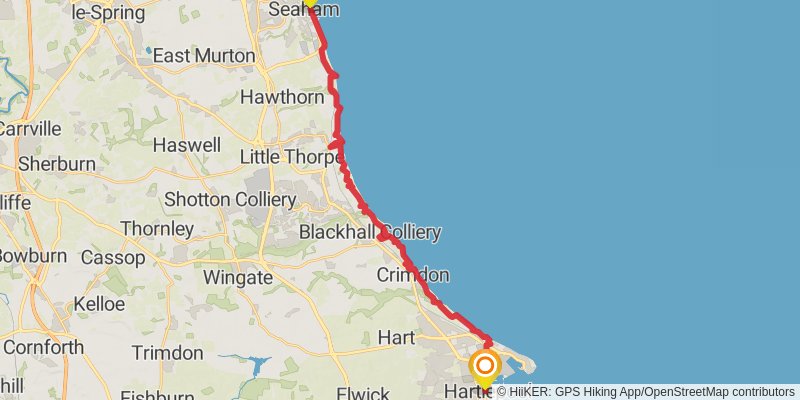 Clough Walk stage 18 Map