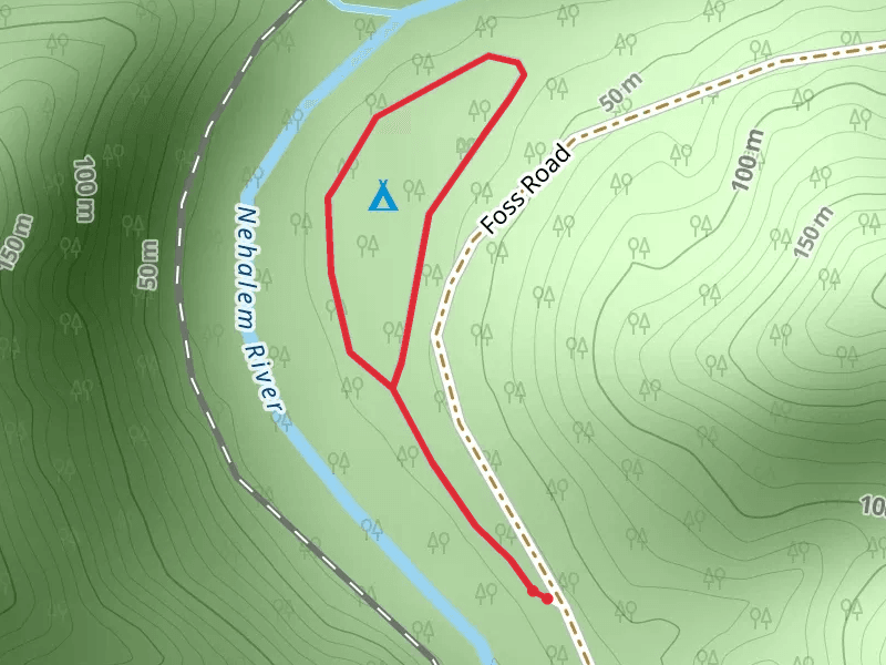 Nehalem Falls Campground Loop