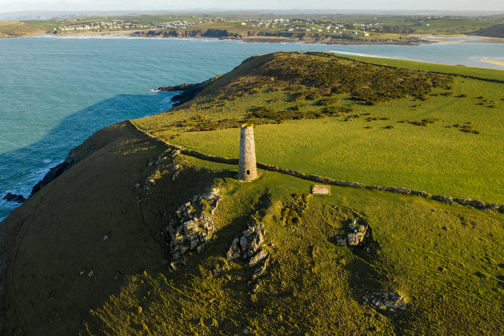 An image depicting the trail Padstow and Stepper Point Walk and its surrounding area.