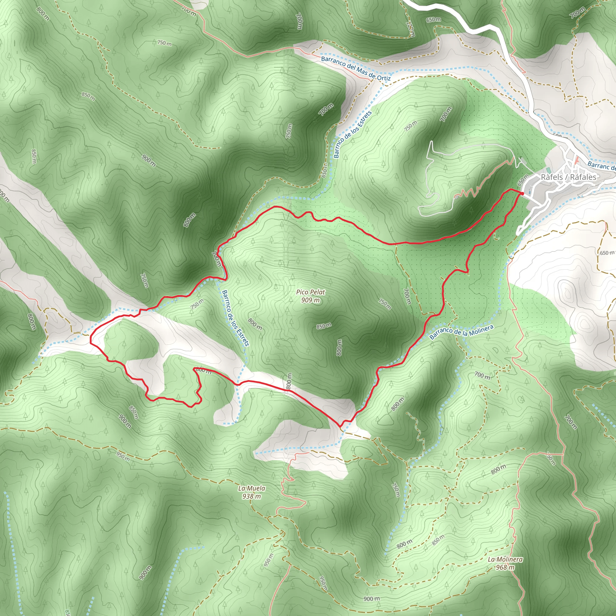 Rafales - The Straits PR TE 160b mobile static map