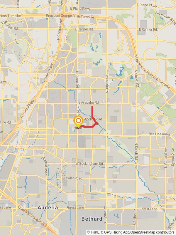 Huffhines Lake and Creek