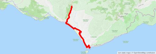 GR 7 - Andalucia stage 60 Map