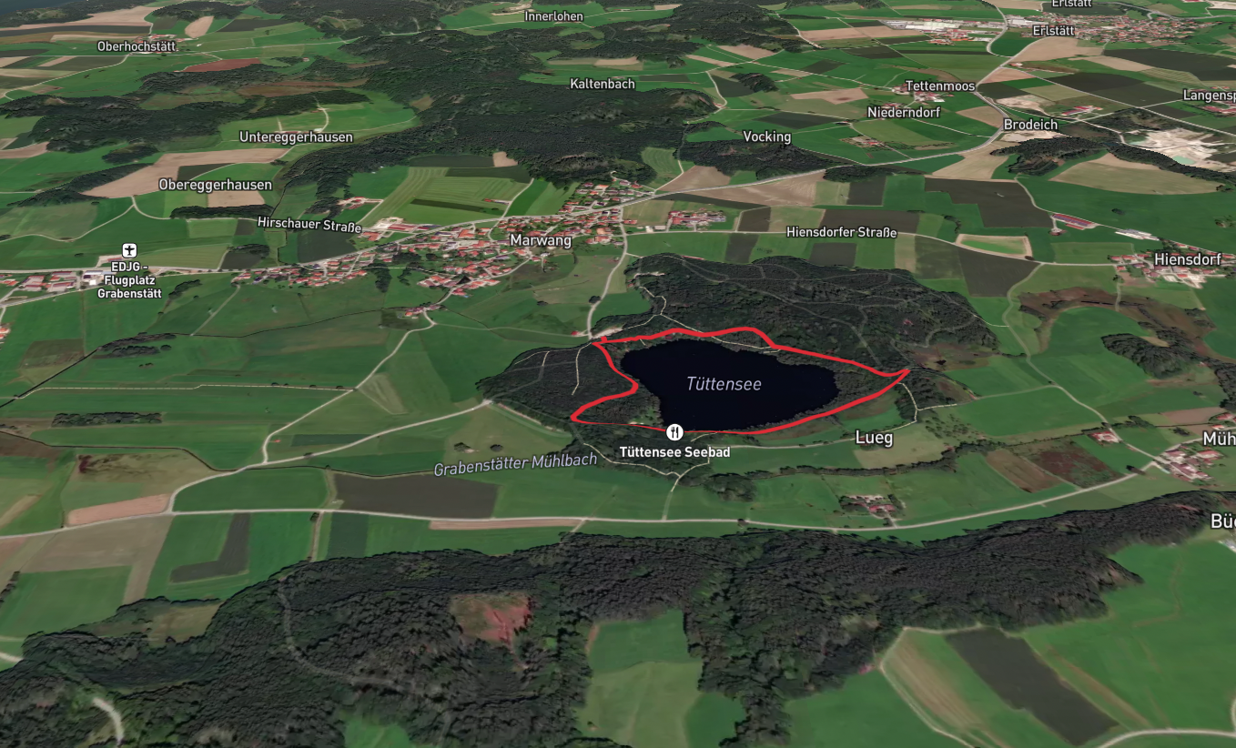 Tüttensee Rundwanderweg Loop