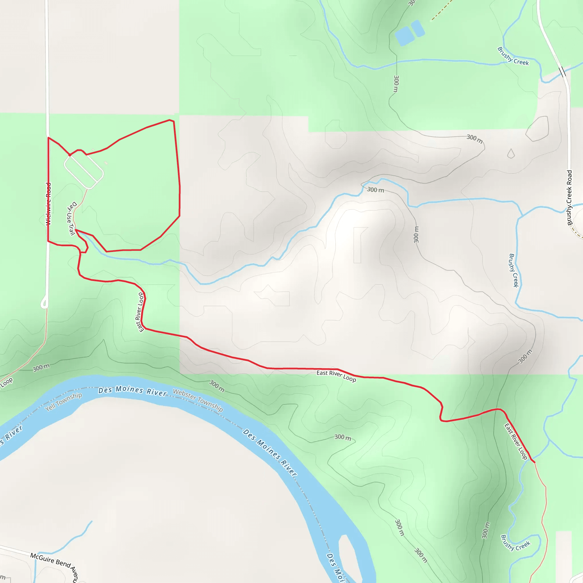 East River Loop mobile static map