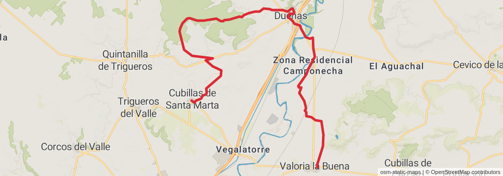 GR 296 Senderos del Clarete stage 3 Map