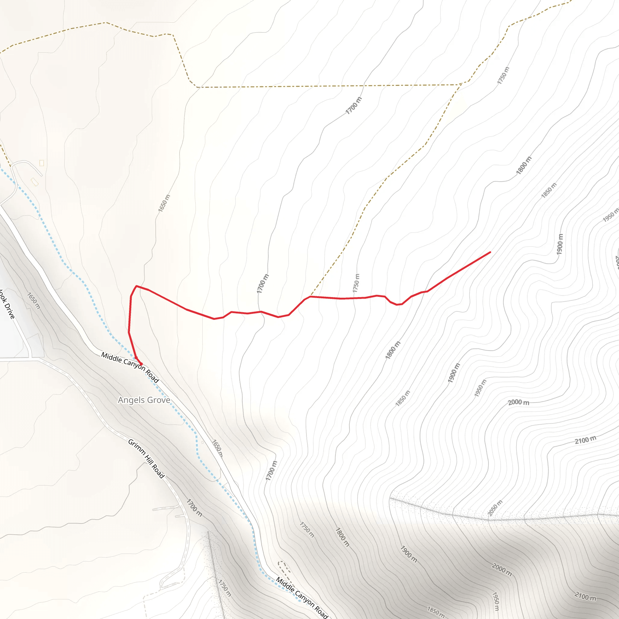The Tooele T Walk mobile static map