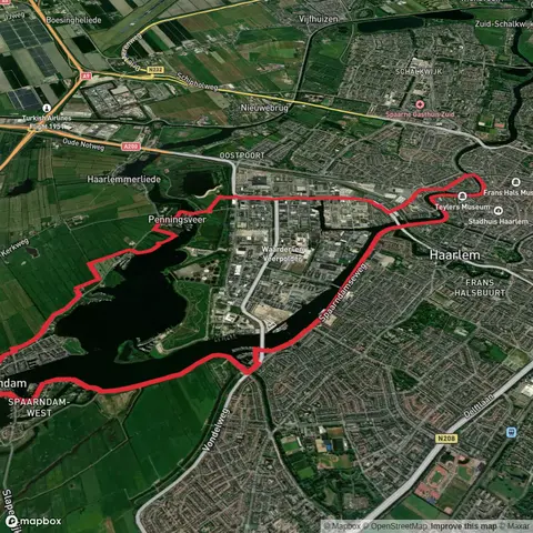 Binnen Spaarne, Mooie Nel and Binnenliede Loop