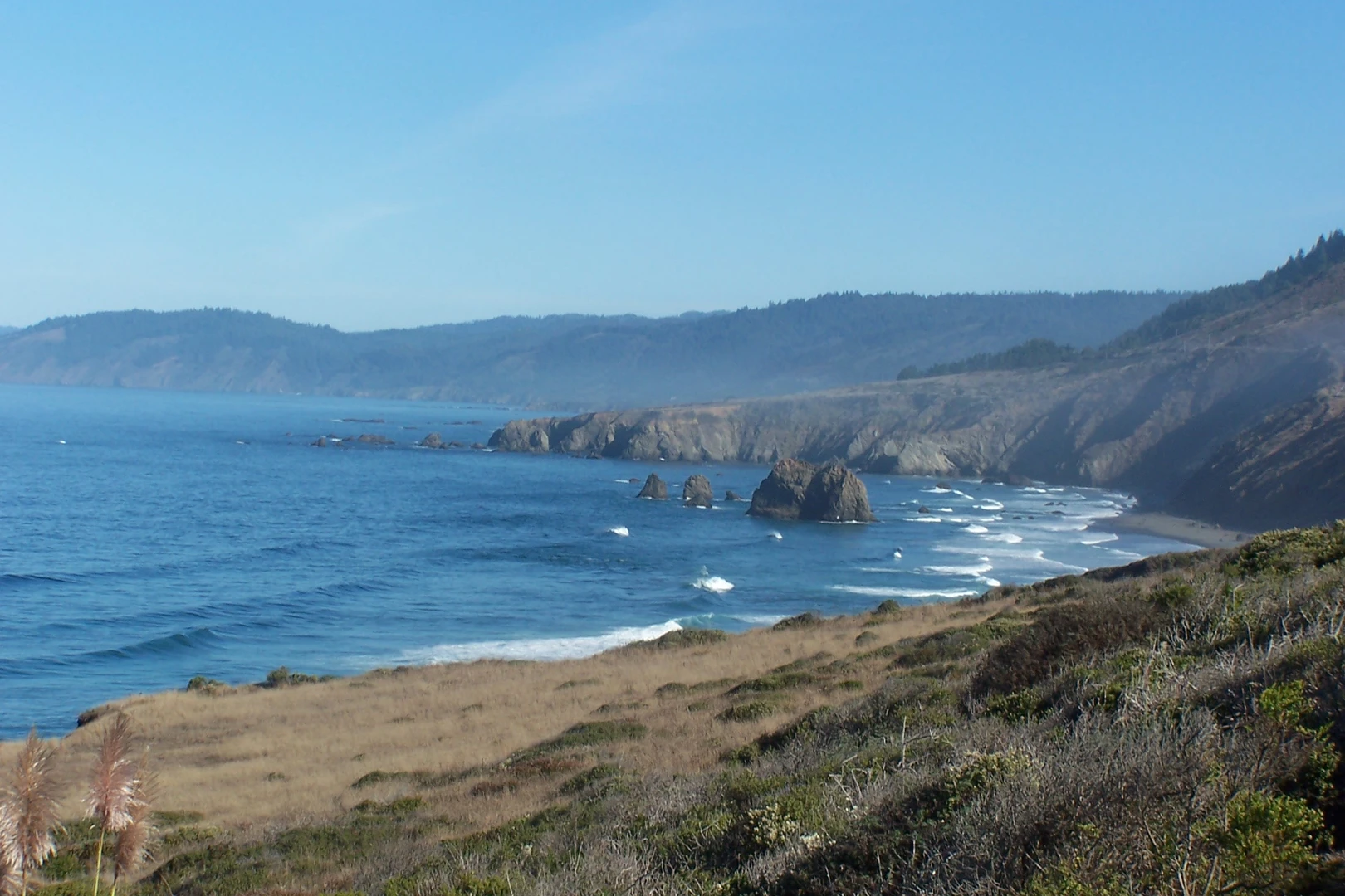 An image depicting the trail Haul Road Multiuse Path Trail and its surrounding area.