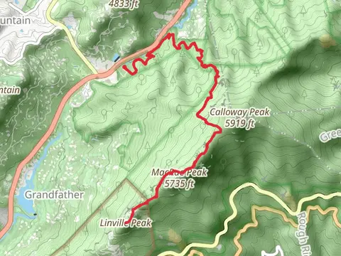 Linville Peak via Profile Trail