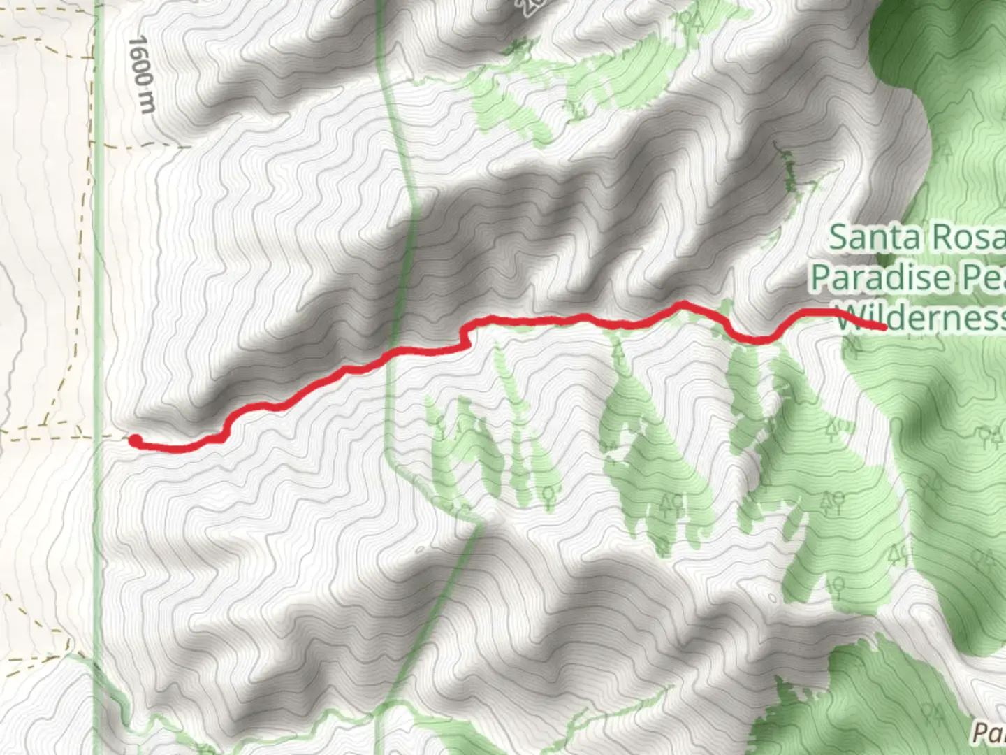An image depicting the trail Horse Canyon Trail and its surrounding area.