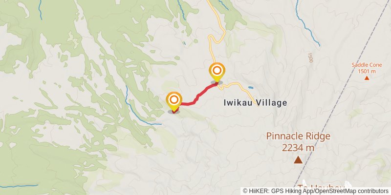 Round The Mountain Southern Leg stage 2 Map