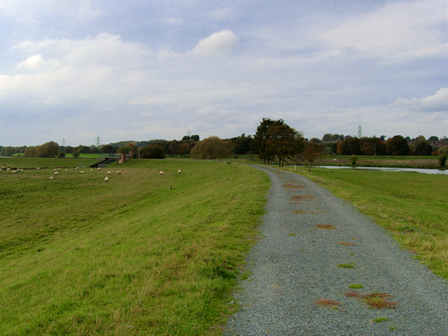 An image depicting the trail Northampton Washlands Loop and its surrounding area.