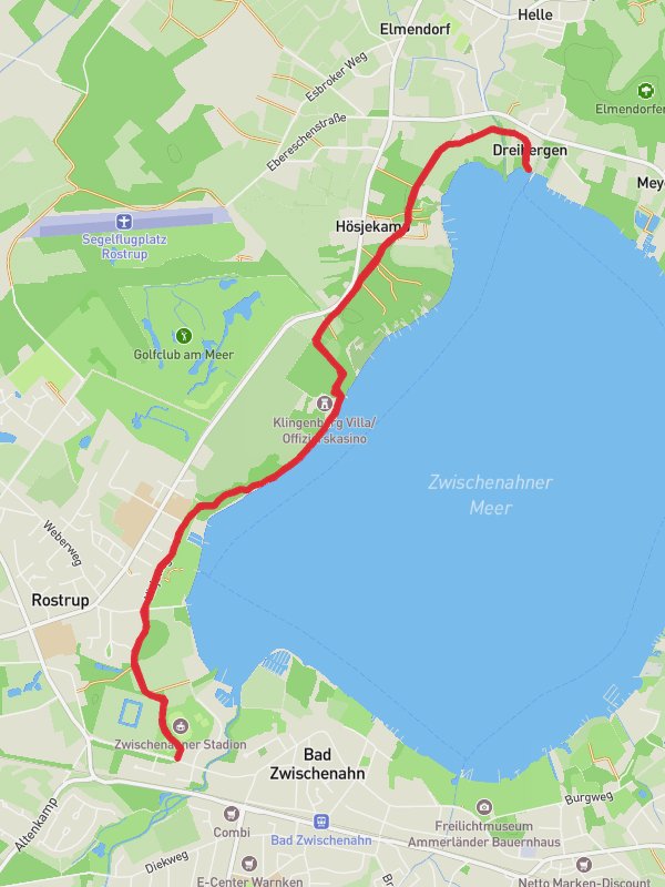 Zwischenahner Meer Bank Walk