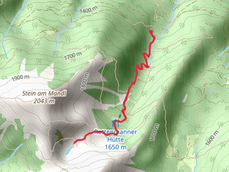 Pilgerweg der Weltreligionen - Rottenmann mobile static map