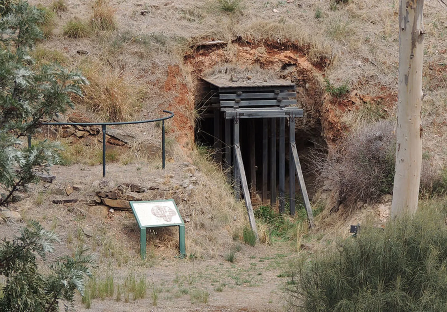 An image depicting the trail Toll Gate Circuit Track and its surrounding area.