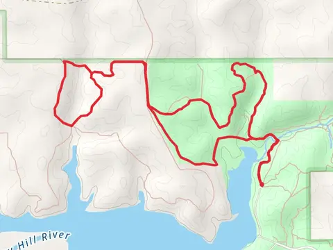 Kanopolis Reservoir Eastside Loop