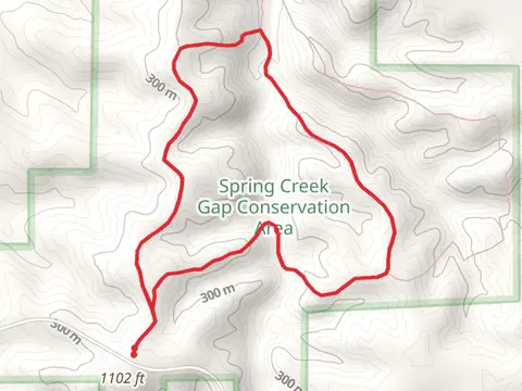Spring Creek Gap Conservation Area Short Loop Trail