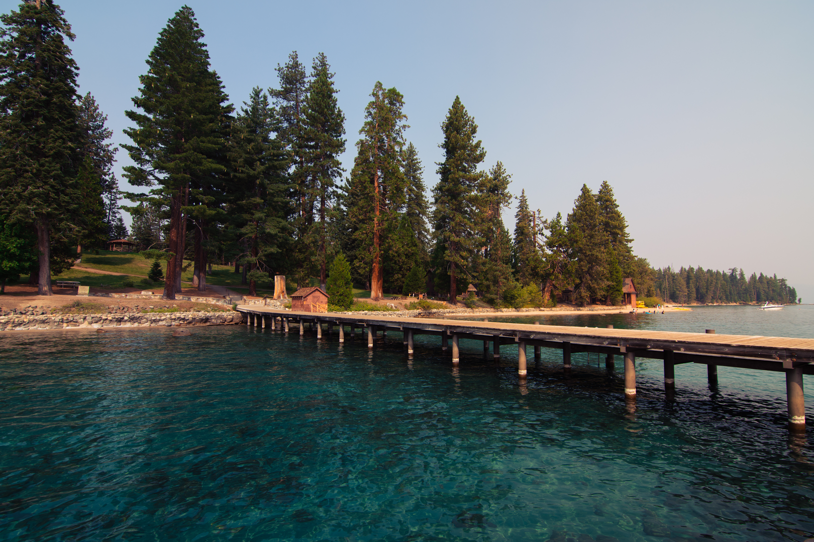 An image depicting the trail Lily pond, North Fire Road and Red Loop Trail and its surrounding area.