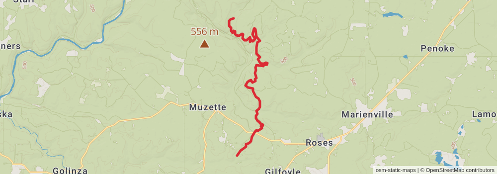 American Perimeter Trail - Northern Appalachian Primary stage 17 Map