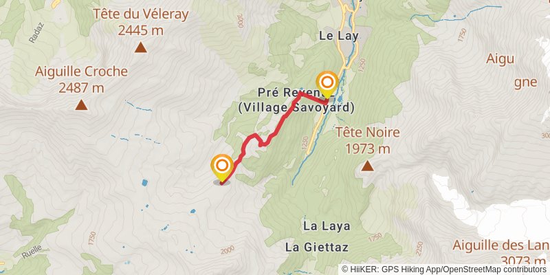 Aiguille Croche alt 3 Map