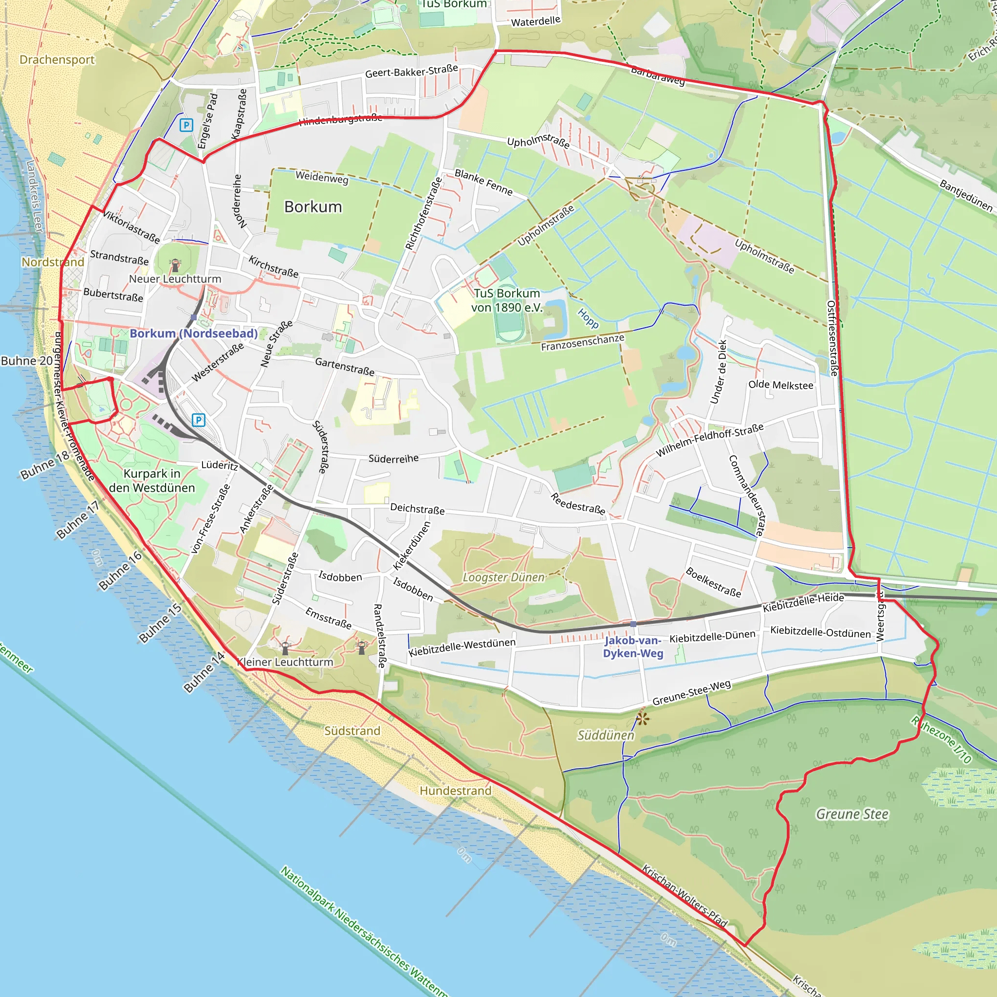 NW Route 2 mobile static map