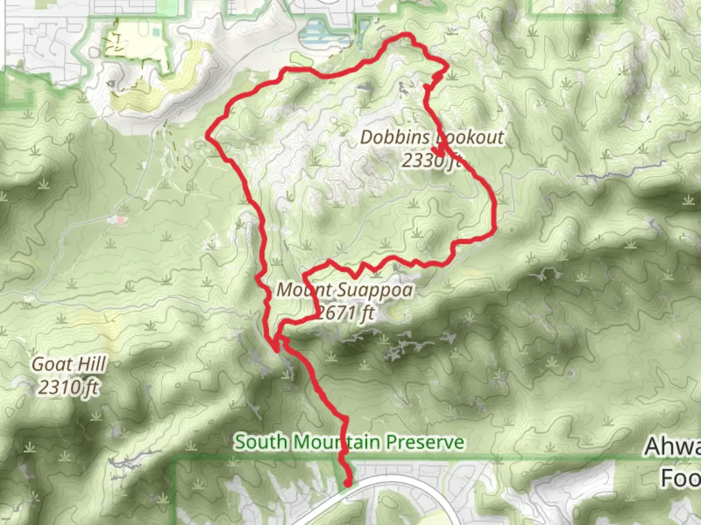 An image depicting the trail Telegraph Pass, Kiwanis and Dobbins Lookout Loop Trail and its surrounding area.