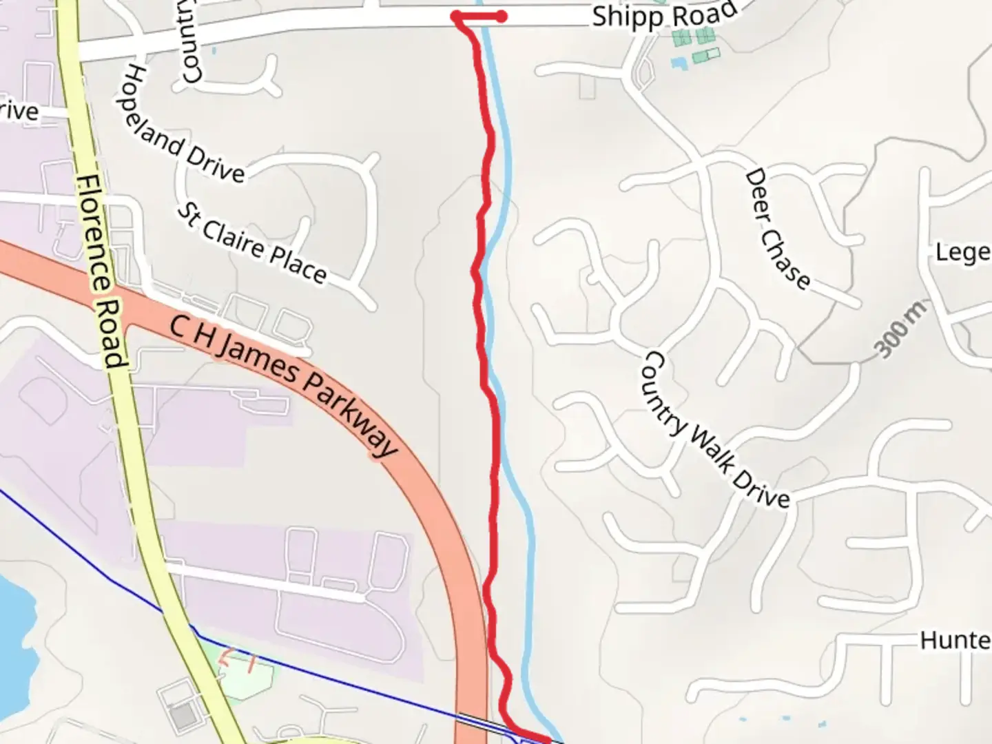 An image depicting the trail Lucille Creek Trail and its surrounding area.