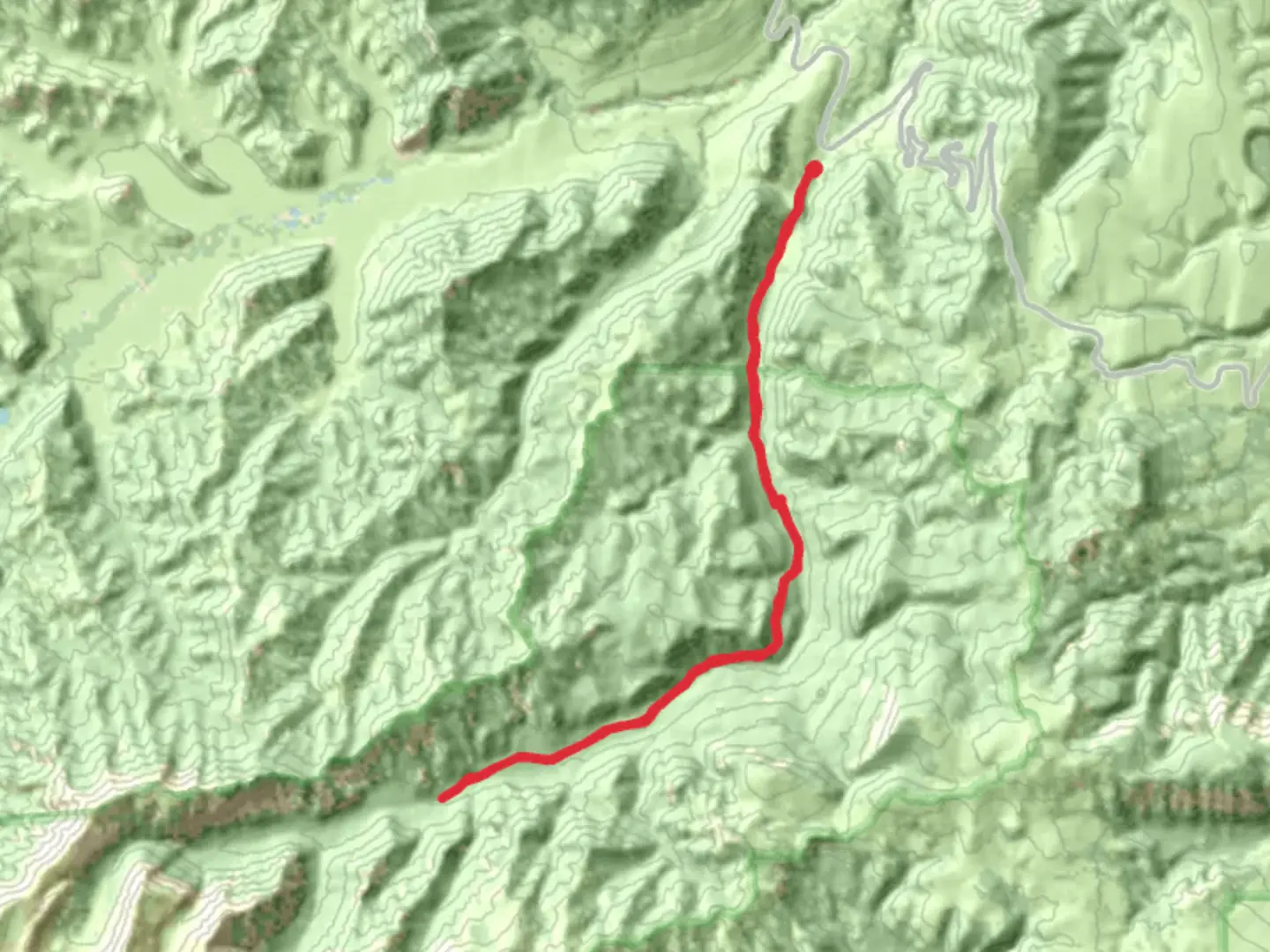 An image depicting the trail Dead Indian Meadows Trail and its surrounding area.