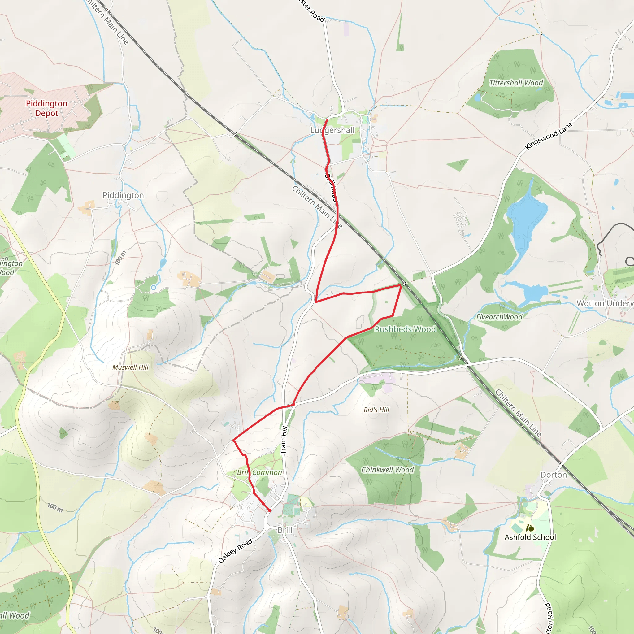 Brill mobile static map