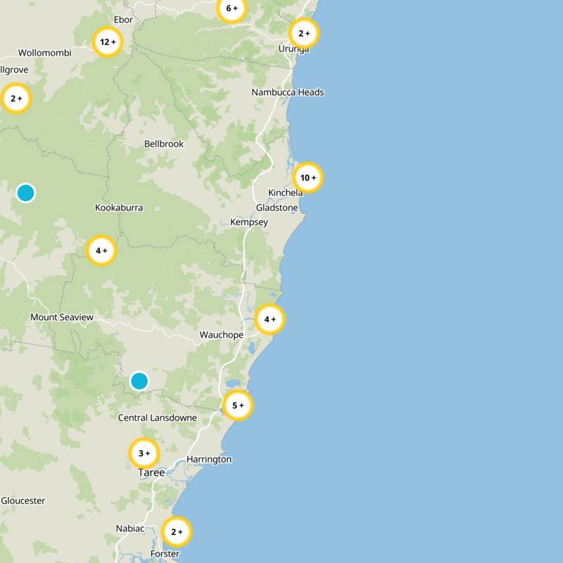 Crescent Head Static Map