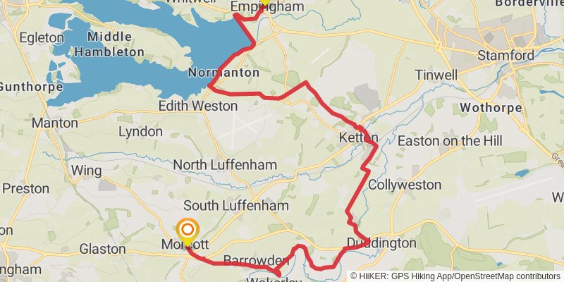 Rutland Round stage 3 Map