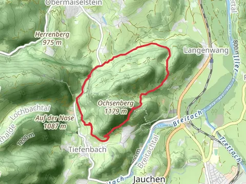 Felsendom, Jehlefelsen and Kapf Loop via Lochwiesen