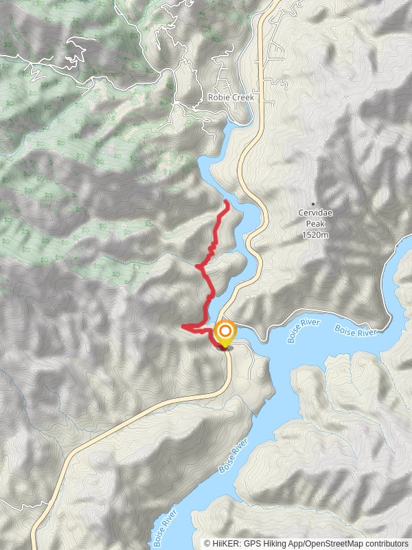 Walk along Mores Creek Shore - East Highway 21